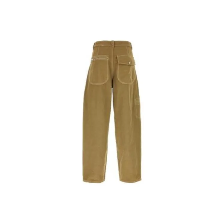 ISABEL MARANT Zip Detailed Straight Leg Pants-1
