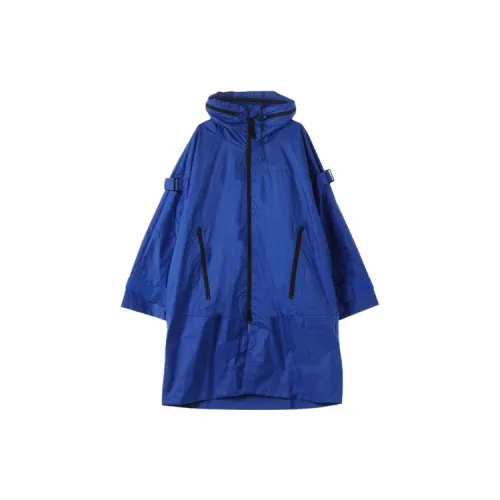 Adidas Trench Coats Women's Blue