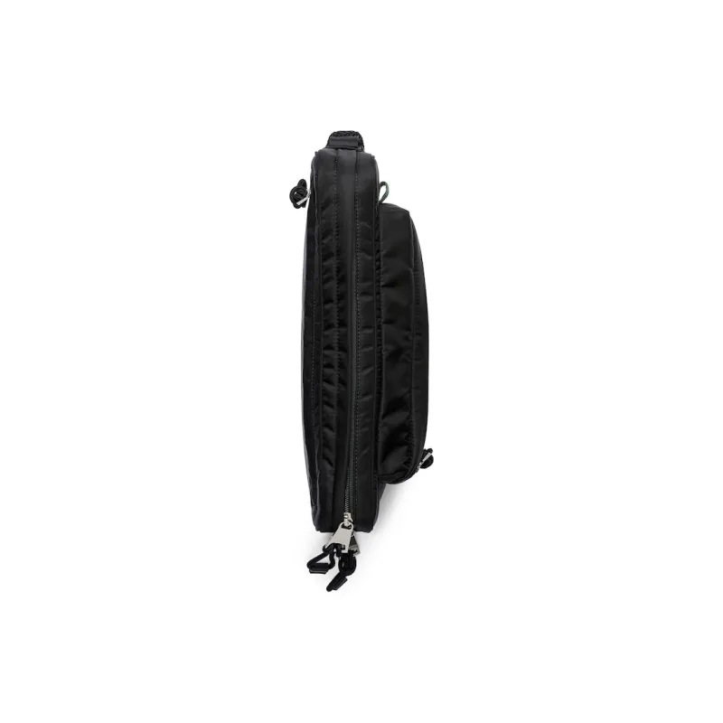 GUCCI Nylon Shoulder Bag, Crossbody Bag Small Size Men's Black-5
