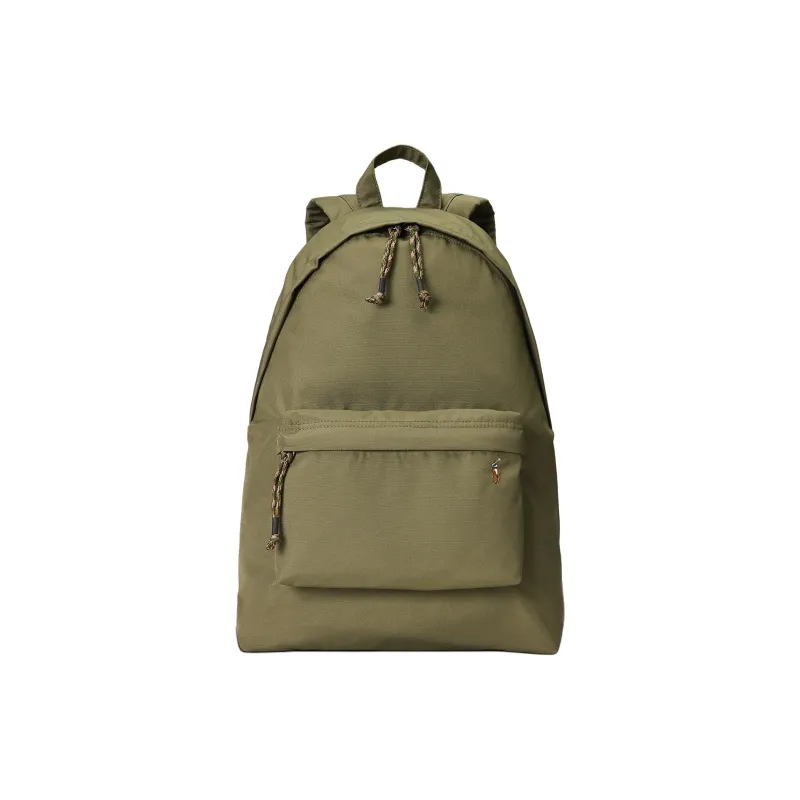 Ralph Lauren Canvas Canvas Bag Backpack Unisex Olive Green-0