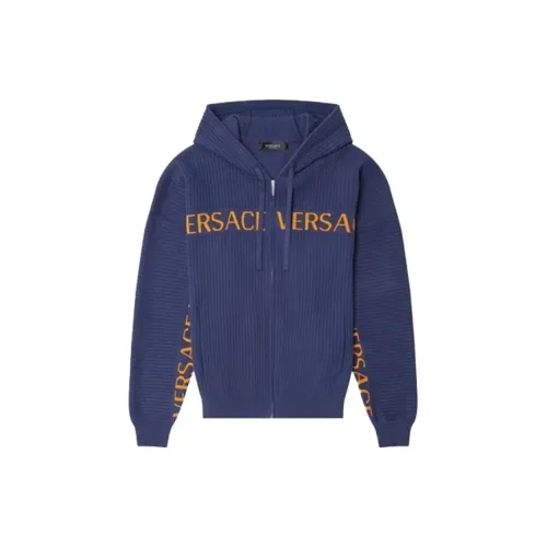 VERSACE Sweatshirts Men Blue