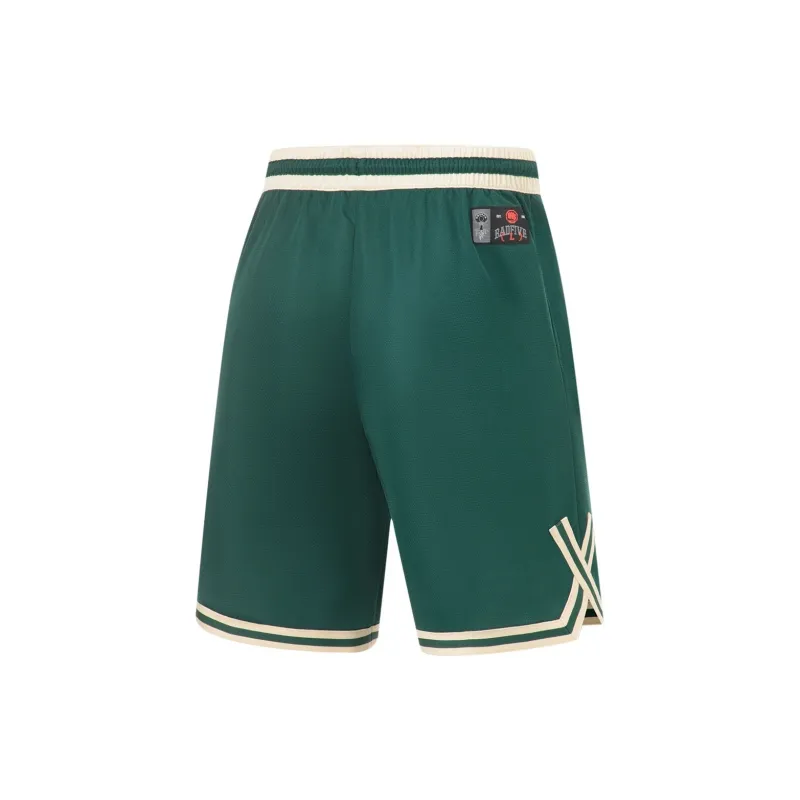 LiNing Badfive Sports Shorts Men's Scallion Green-1