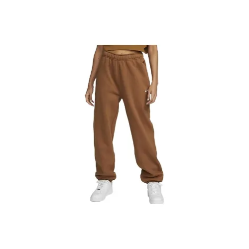 Nike Knitted Sweatpants Women's Brown