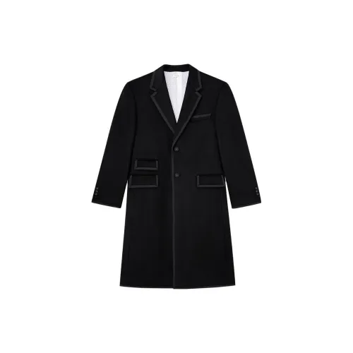 THOM BROWNE Coats Men Black