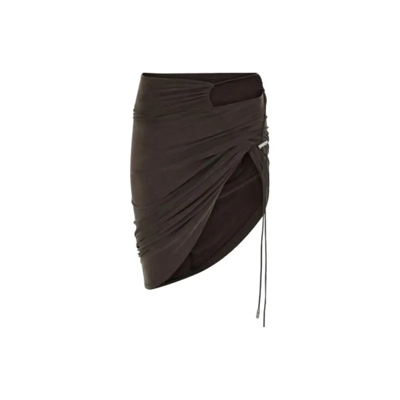 Jacquemus Casual Short Skirts Women's Gray-1