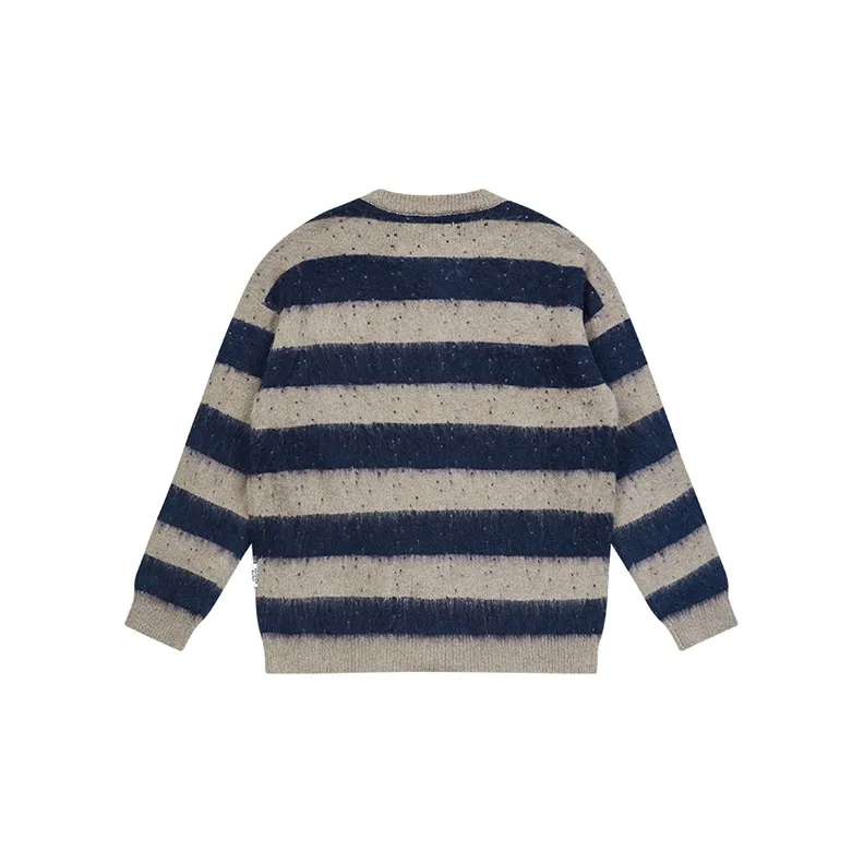 EMPTY REFERENCE Sweater Unisex Blue-1