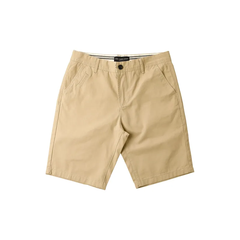 Duke Car Casual Shorts Men's White-9