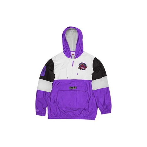 Mitchell Ness Sweatshirts Unisex White/Purple