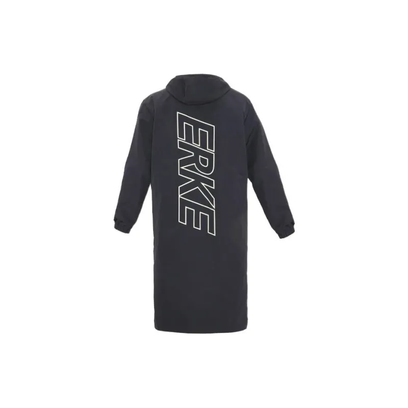 Erke Trench Coats Men Jet Black-1