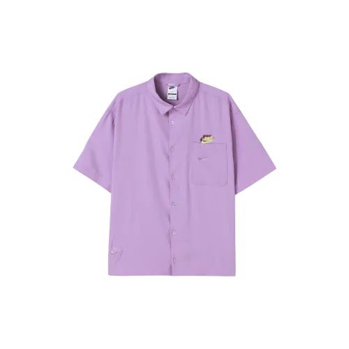 Nike Shirts Men Purple