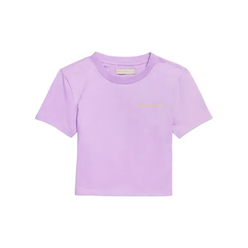 Calvin Klein JENNIE Series Crop Tops Women's Light Orchid Purple