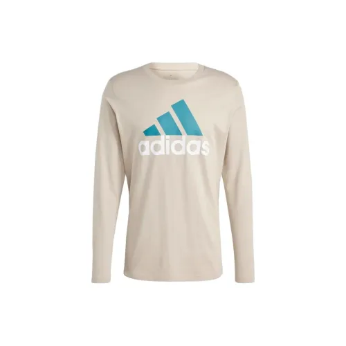 Adidas Essential T-Shirts Men Beige