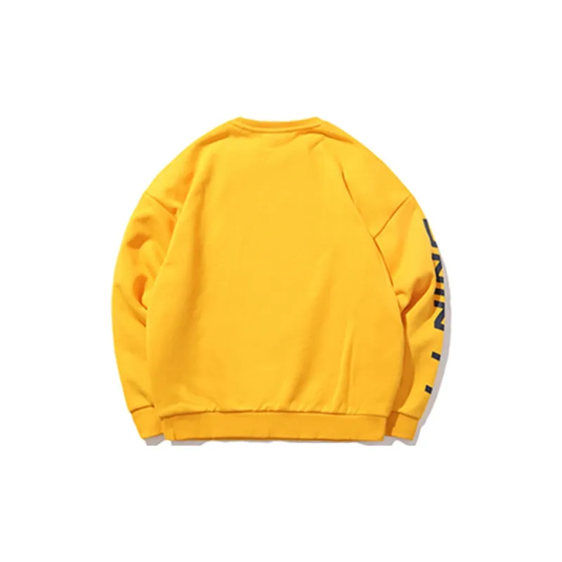 LiNing Sweatshirt Unisex Olive Yellow-1