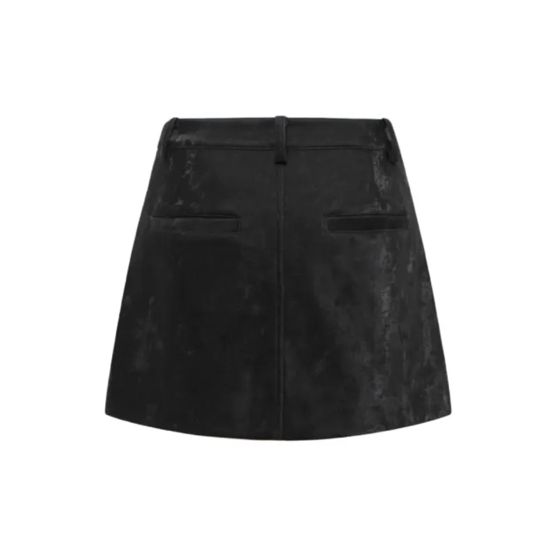 JAC FLEURANT Cargo Short Skirts Women's Black-1