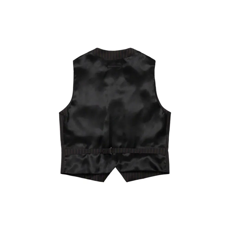 Supreme Jean Paul Gaultier Pinstripe Cargo Suit Vest-1