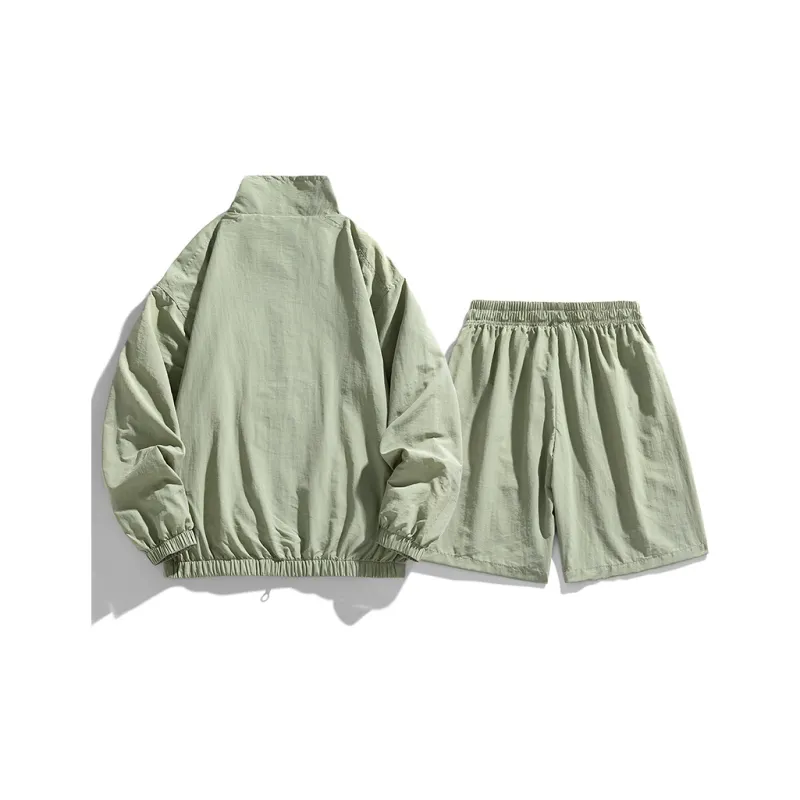 GOOSELIAR Coat, Shorts, Pants Three Piece Set Unisex-59