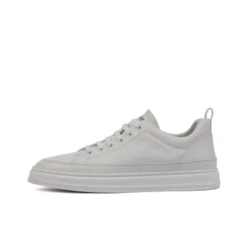 Tide Attack Low Top Skateboard Shoes Men's White