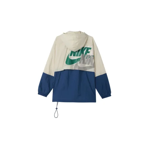 Nike Sportswear Lightweight Retro Colorblock Logo Print Woven Jacket