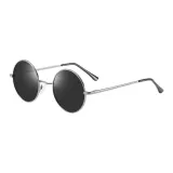 Bright Gunmetal Frame with Gray Lens