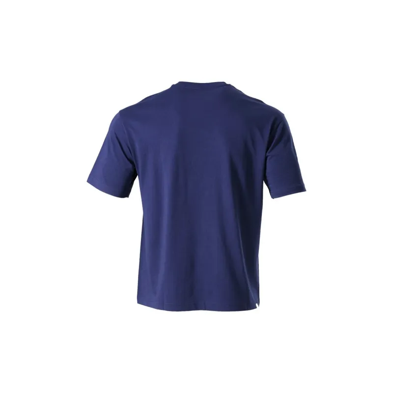 PUMA Drop Shoulder Sleeve T-Shirt Unisex Blue-1