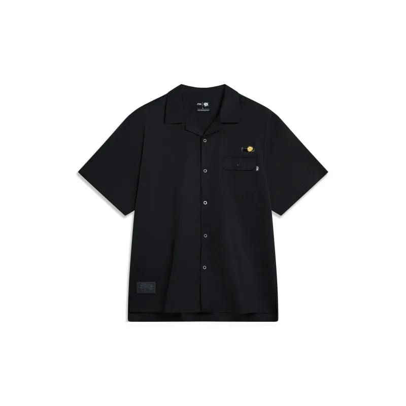 LiNing Skateboard Shirt Men's Black-1