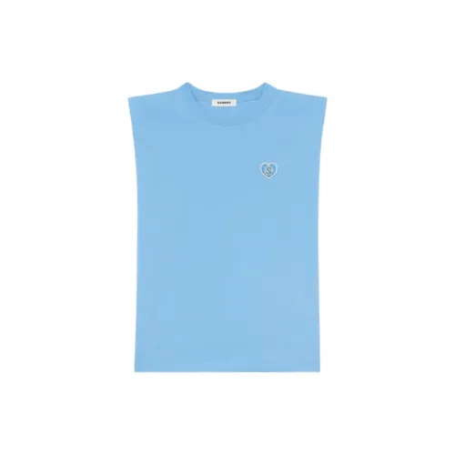 Sandro T-Shirts Women's Sky Blue