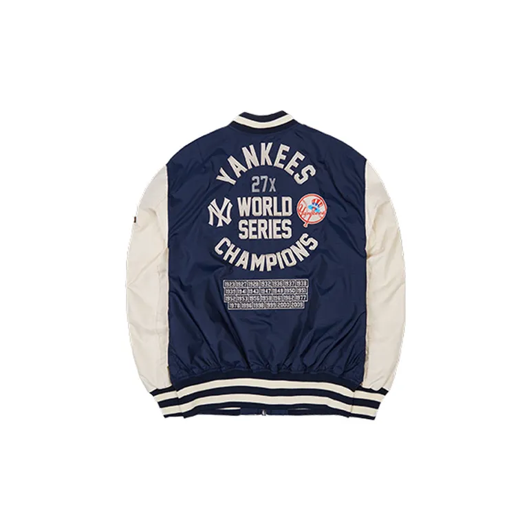Alpha Industries X New Era Jackets Unisex Navy Blue-1