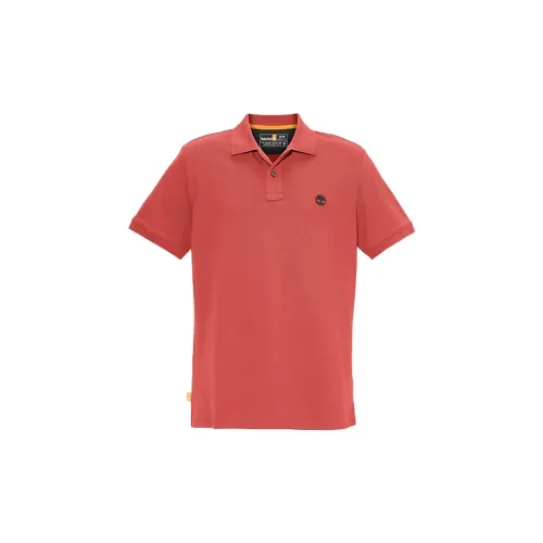 Timberland Polo Shirts Men Red