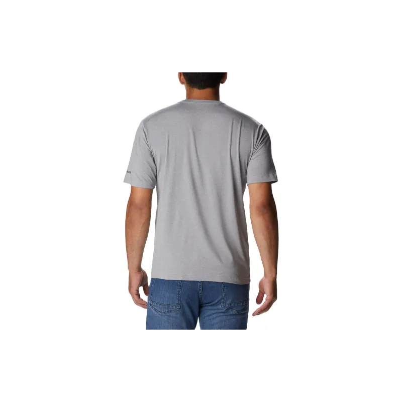 Columbia T Shirts Men Cool Gray-1