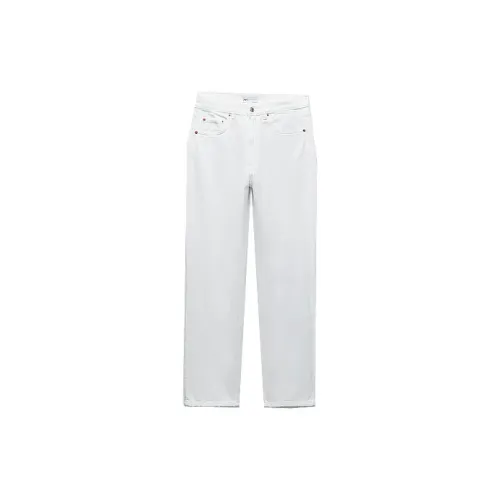 ZARA Jeans Women's White