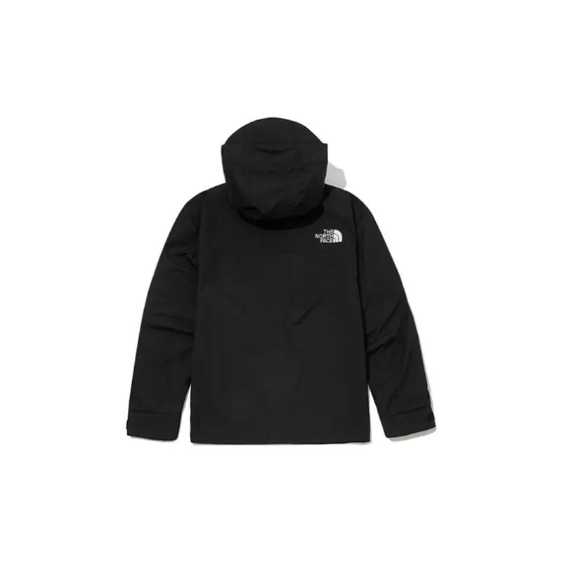 THE NORTH FACE Outdoor Hiking Water-Resistant Windproof Breathable Warm Windbreaker Jacket Unisex Black-1