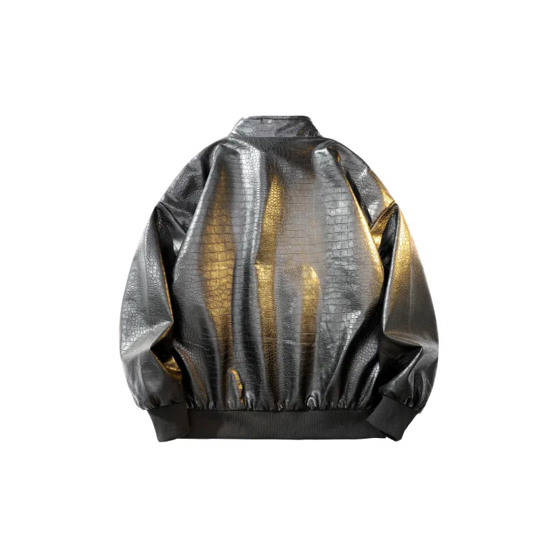 BRUMAIRE Leather Jacket Unisex Black-1