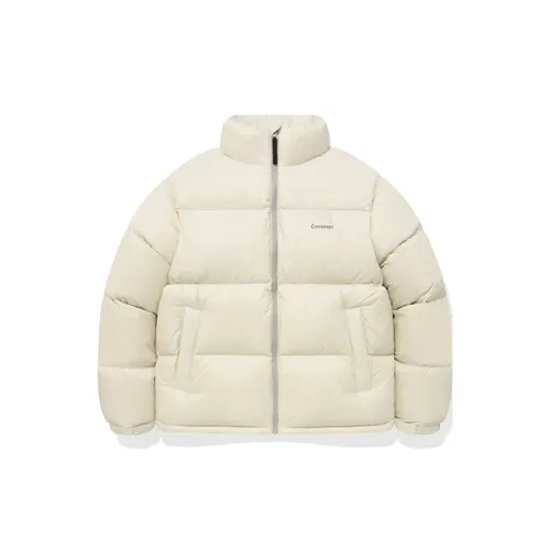 COVERNAT Down Jackets Unisex Ivory White