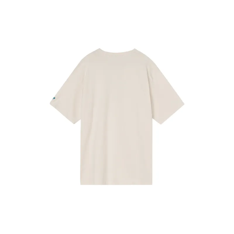 Adidas Originals Set in Sleeve T Shirt Unisex Gray White-1