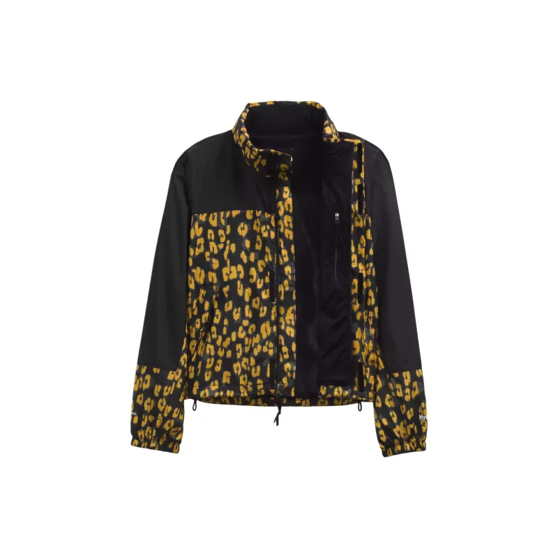 THE NORTH FACE Women's Printed Hydrenaline™ Wind Jacket Jackets Coats Women's Yellow-1