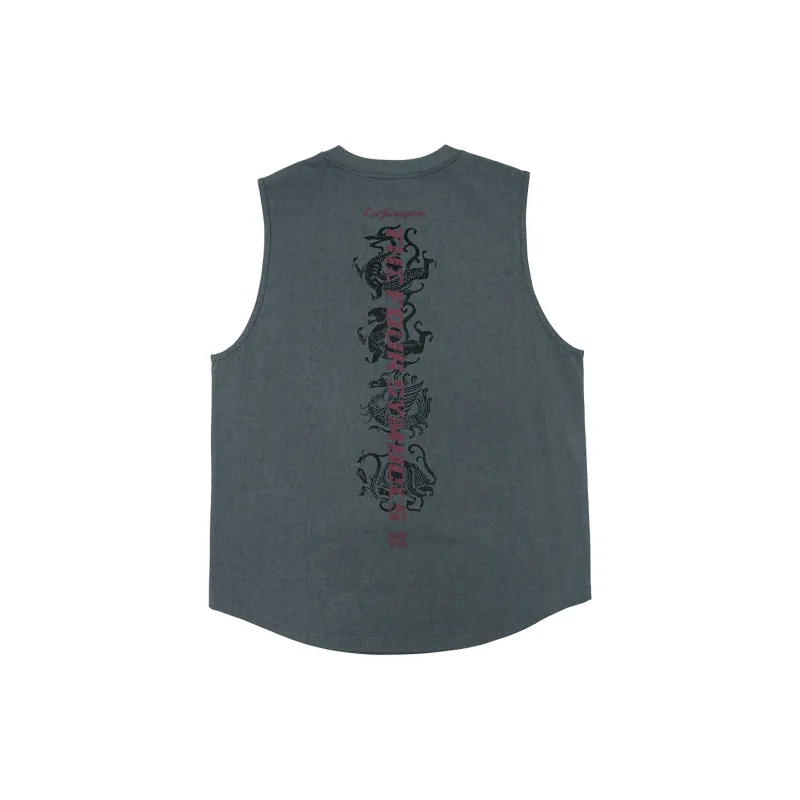 LUJIAMEN Tank Tops Men Gray-1