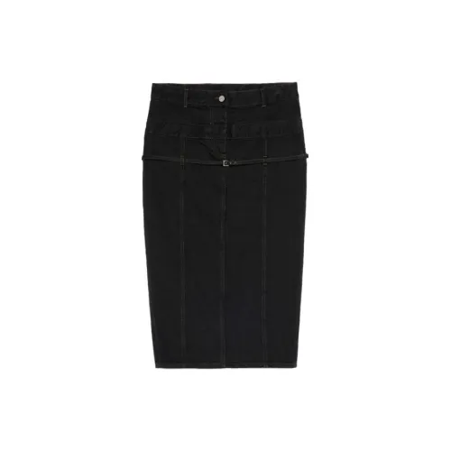 Jacquemus Denim Long Skirts Women's