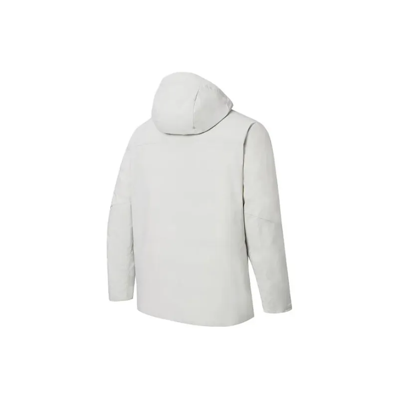 Anta Variety Training Collection Coat Men's Grass Winter Gray/Pine Gray Green-1