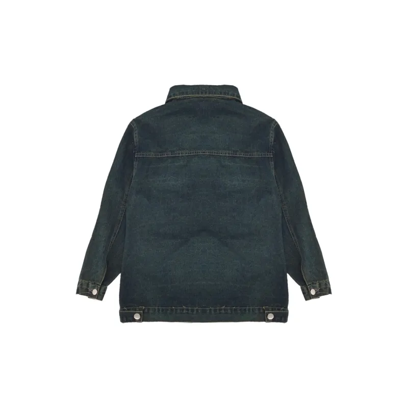 MM Denim Jacket Women's Dark Blue-1