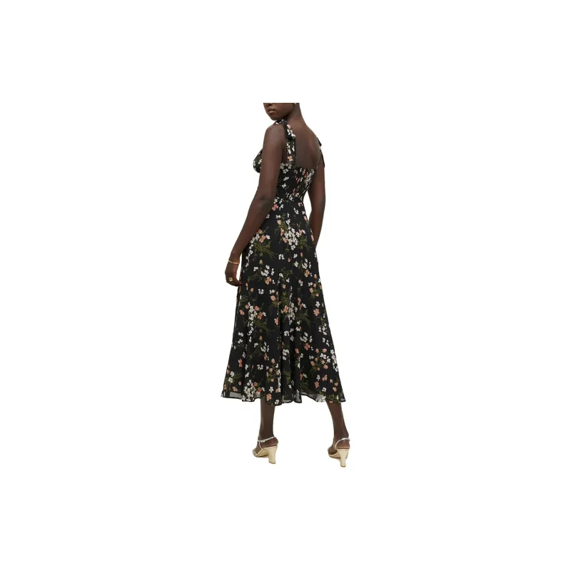 Reformation Slip Dresses Women's Black-1