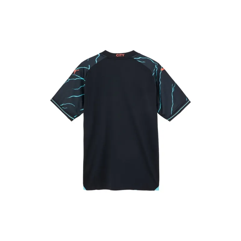 PUMA Manchester City Soccer Jersey Men's Dark Marine Blue-1