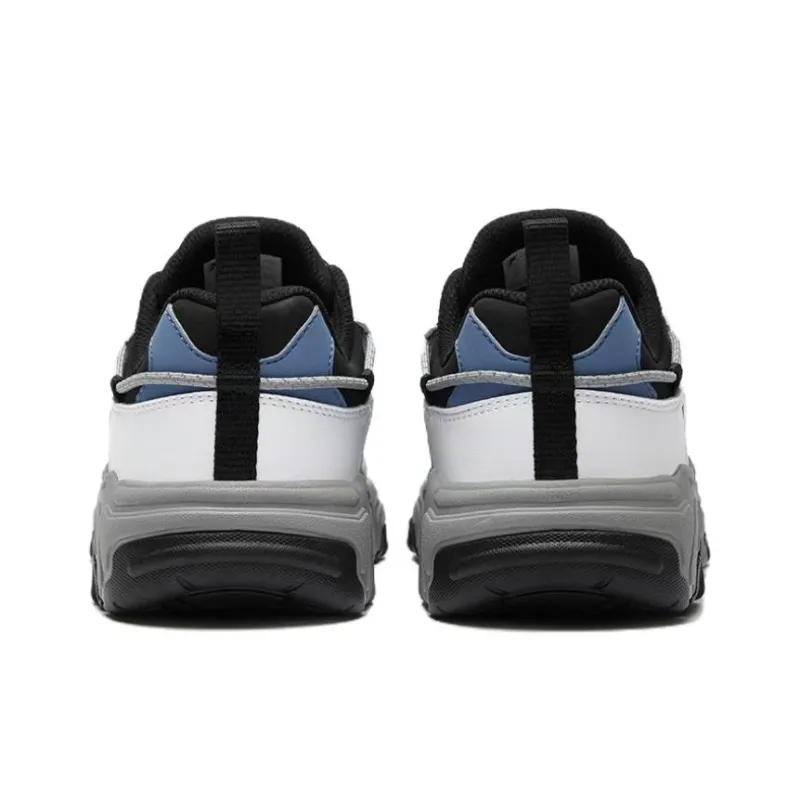 FILA KIDS FLUID TD Anti Slip Wear Resistant Low Top Kids' Running Shoes Blue White Black Unisex-4