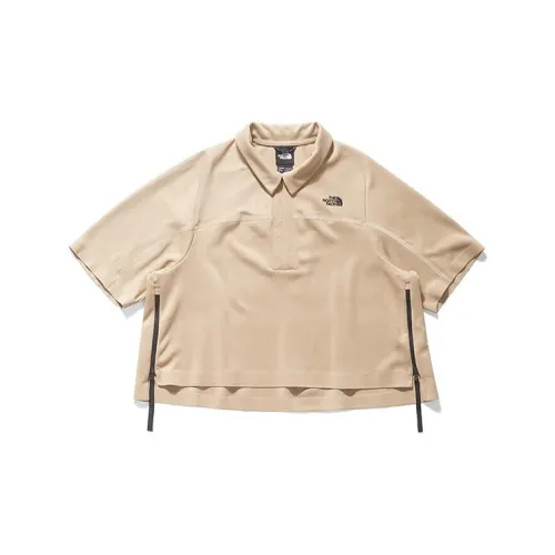 THE NORTH FACE UE Nature Quest Series Polo Shirts Women's Khaki