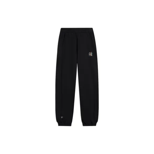 LINING Sports Life Collection Knitted Sweatpants Women's Black