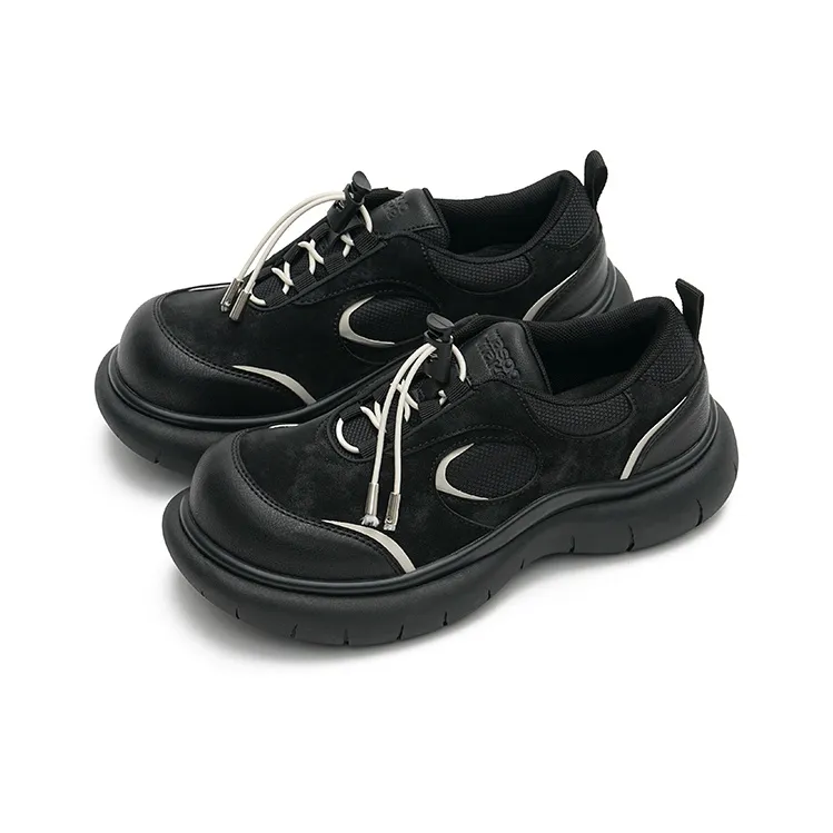 MASOOMAKE Spotted Crocodile Series Lightweight Height Increasing Low-Top Casual Shoes Women's-17
