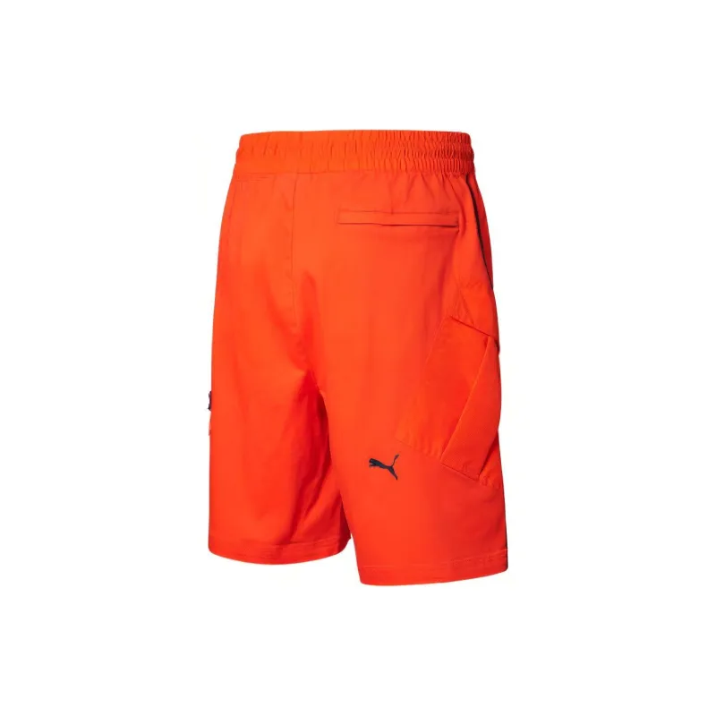 PUMA Casual Shorts Men Cherry Tomato Red-1