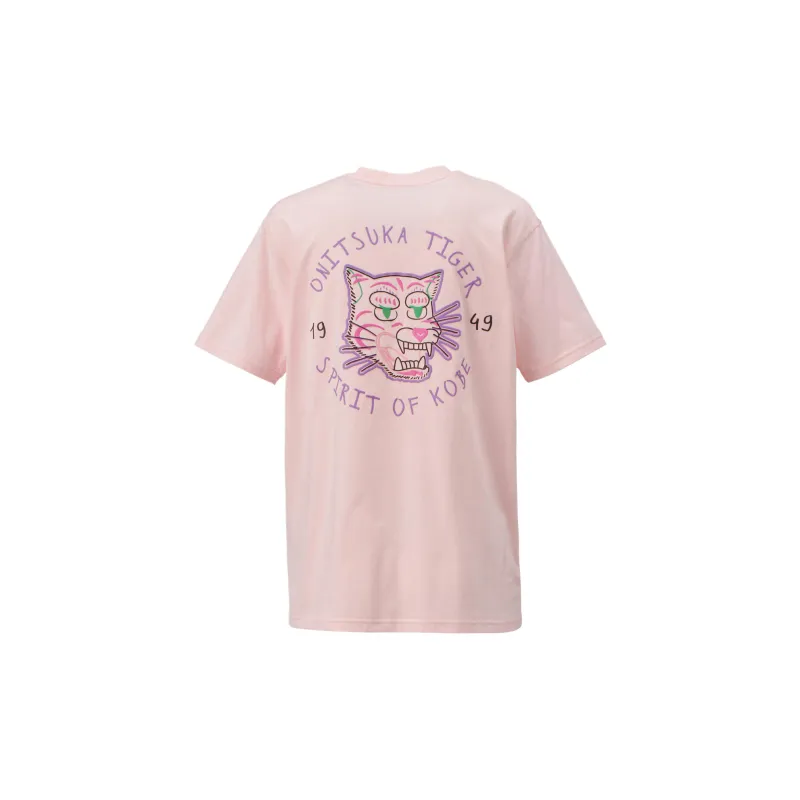 Onitsuka Tiger T Shirt Unisex Pink-1