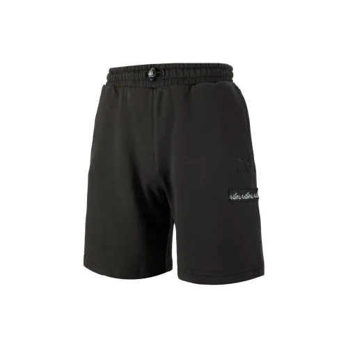 PUMA Humming 3,SS23 Chinese Culture Tribute Series Casual Shorts Unisex Black