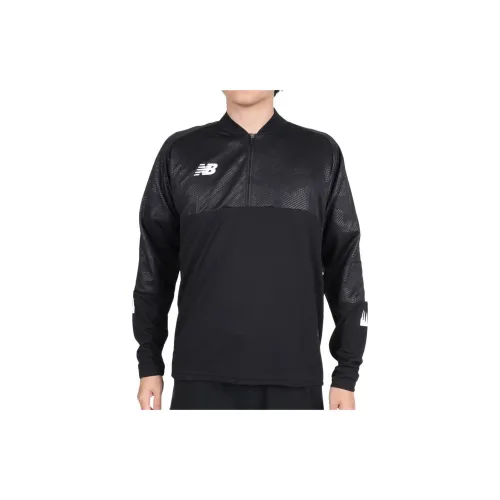 New Balance Black Out Collection Sweatshirts Men Black