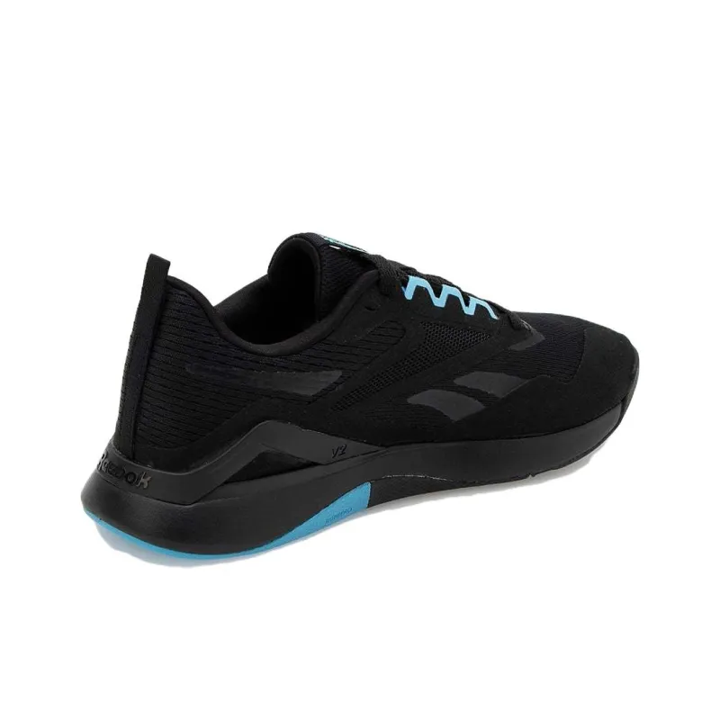 Reebok NanoFlex Tr 2.0 'Black Bold Cyan'-2